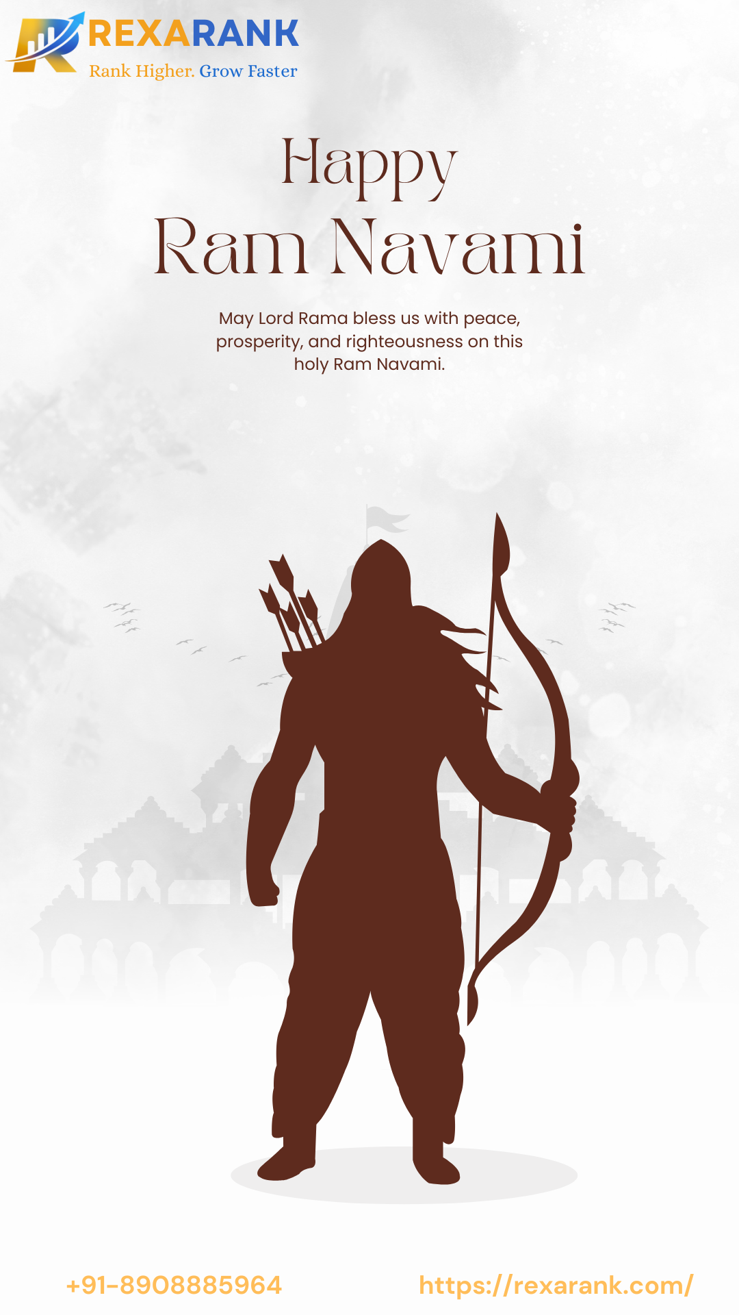 ✨ Happy Ram Navami from Rexarank Digital Solutions ✨