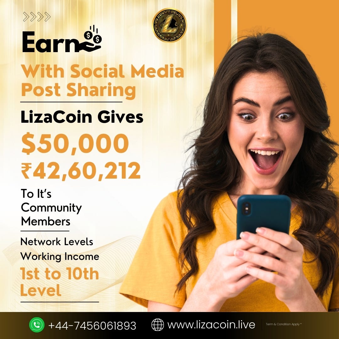 Earn Big with Liza Coin: Share on Social Media and Win up to $5,000 USDT!