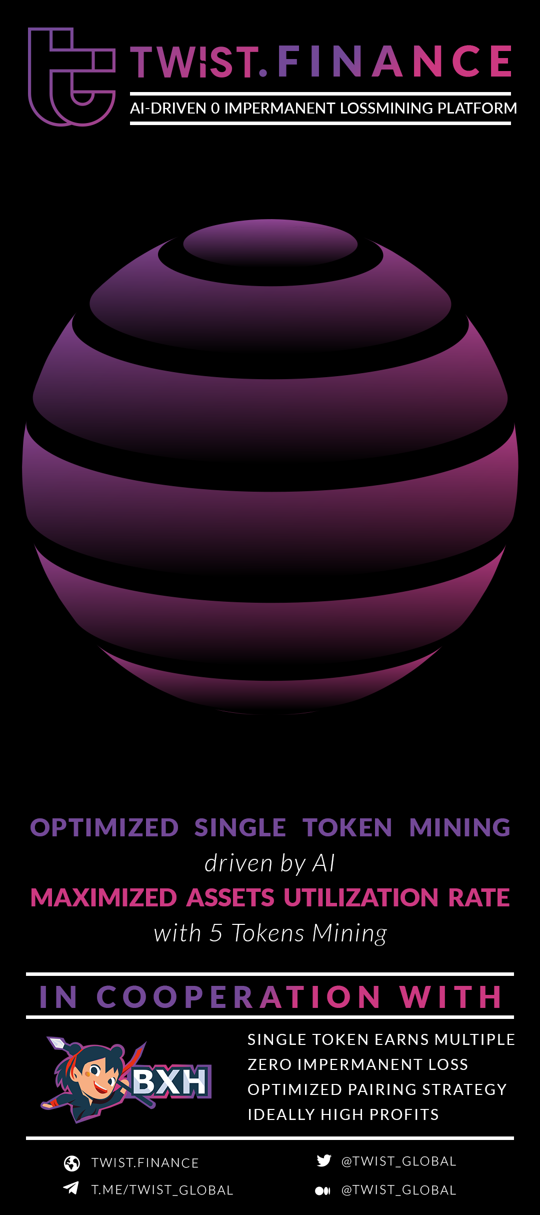 Twist, cooperates with BXH officially to launch an AI-driven single ...