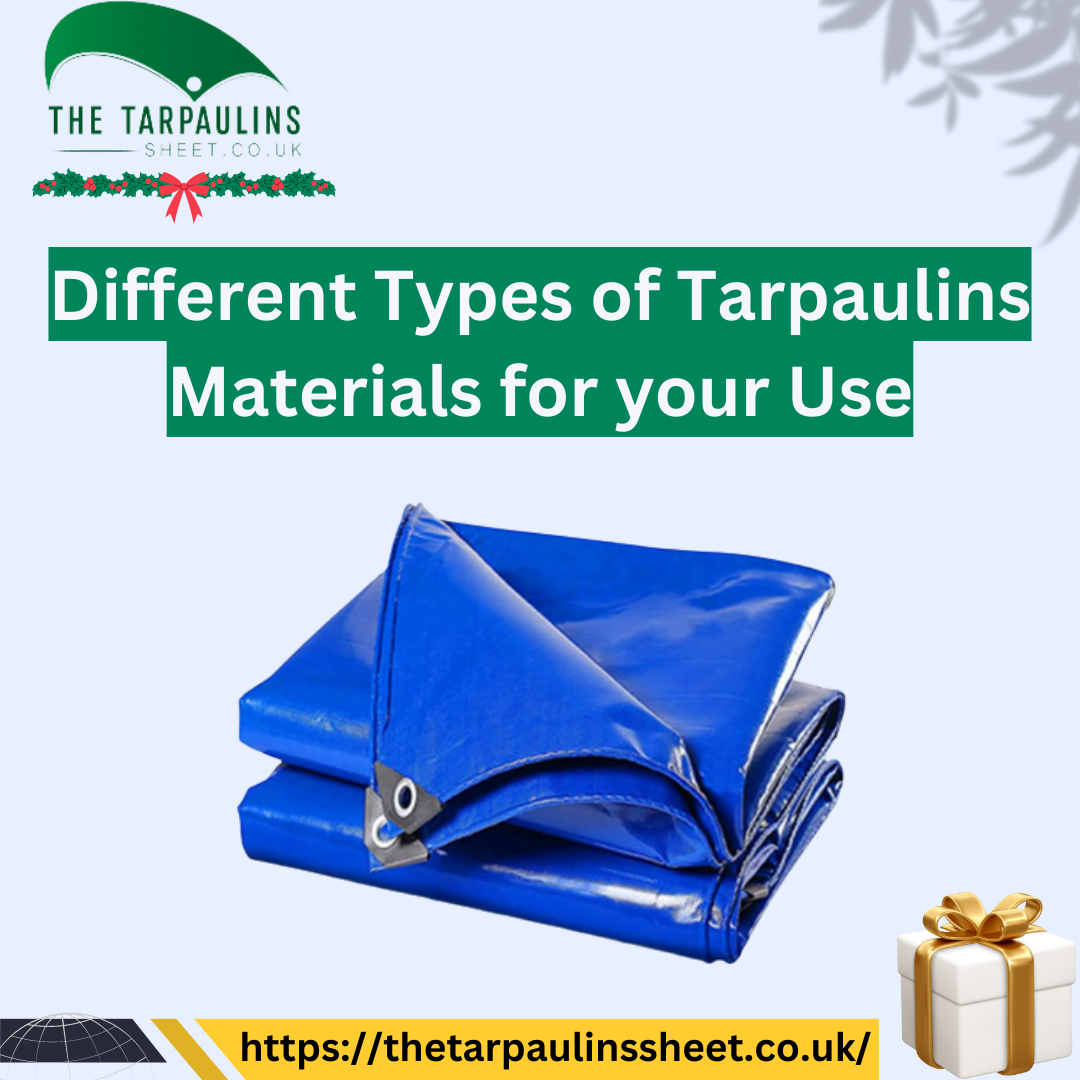 Different Types of Tarpaulins Materials for your Use. Tarpaulin Sheet