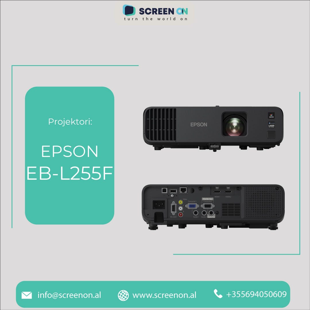 EPSON EB-L255F - Screen On - Medium