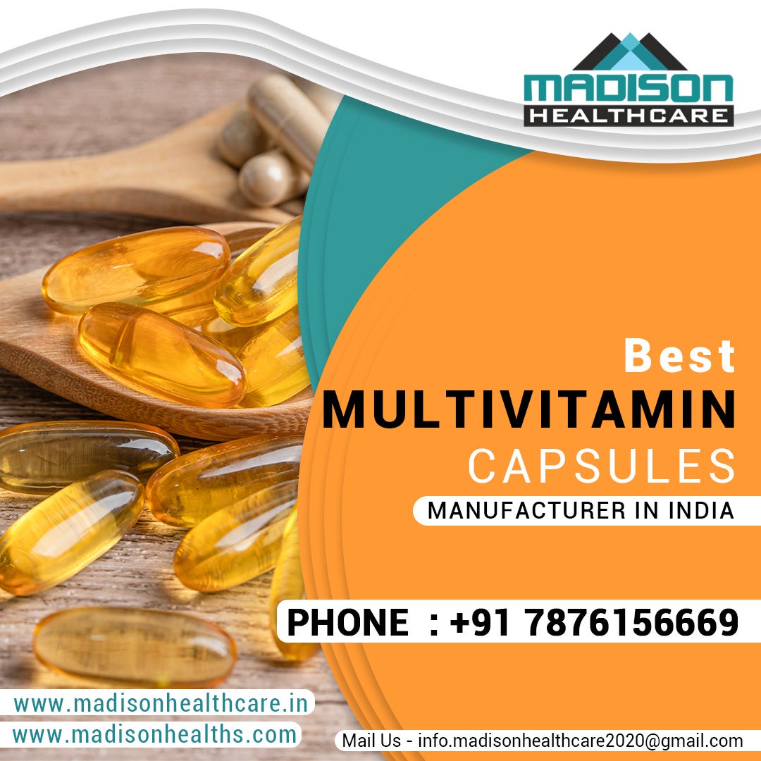 Best Multivitamin Capsules Madison Healthcare Medium