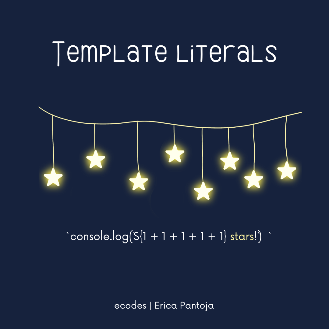 Template literals examples. The aim of this reading is to help you