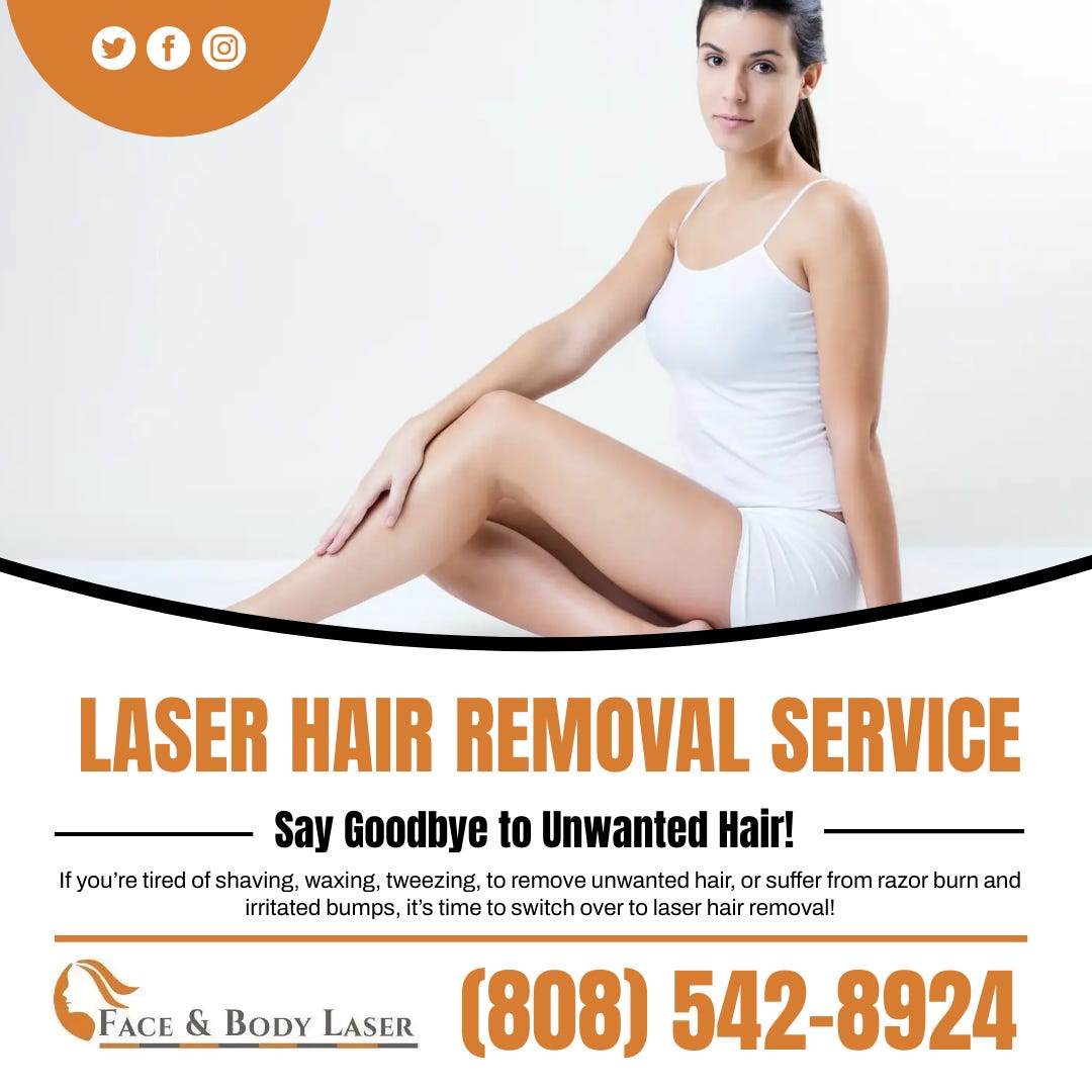 laser hair removal Honolulu Faceandbodylaser Medium