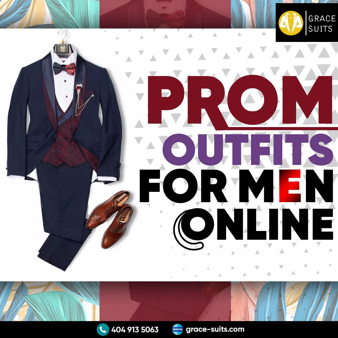 Prom Outfits for Men Online Medium