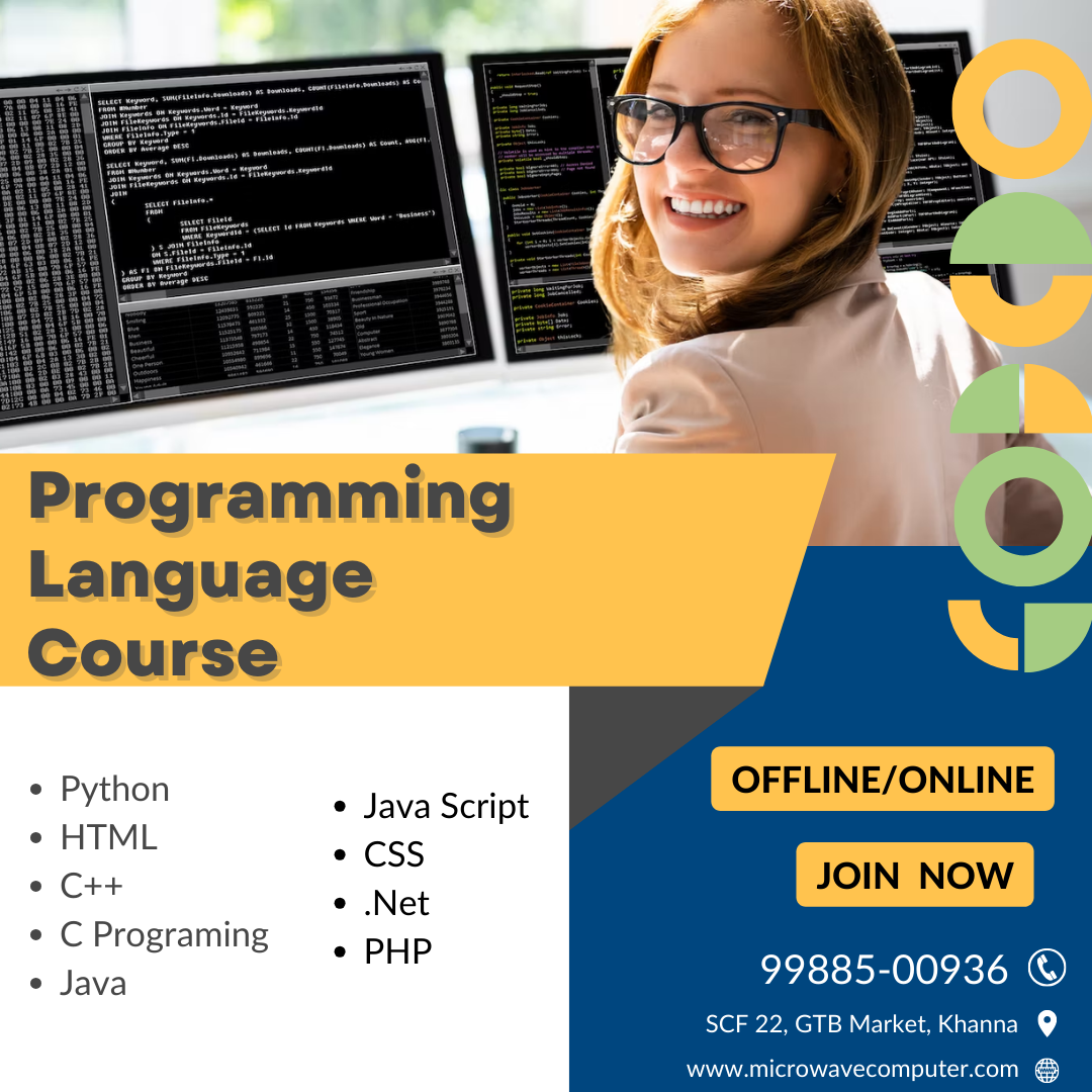Programming Language Course in Khanna | by Arshdigital | Oct, 2023 | Medium
