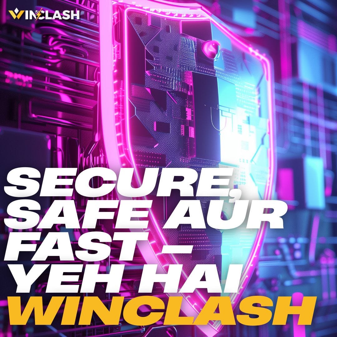 🔒 Secure, Safe Aur Fast — Yeh Hai WinClash!