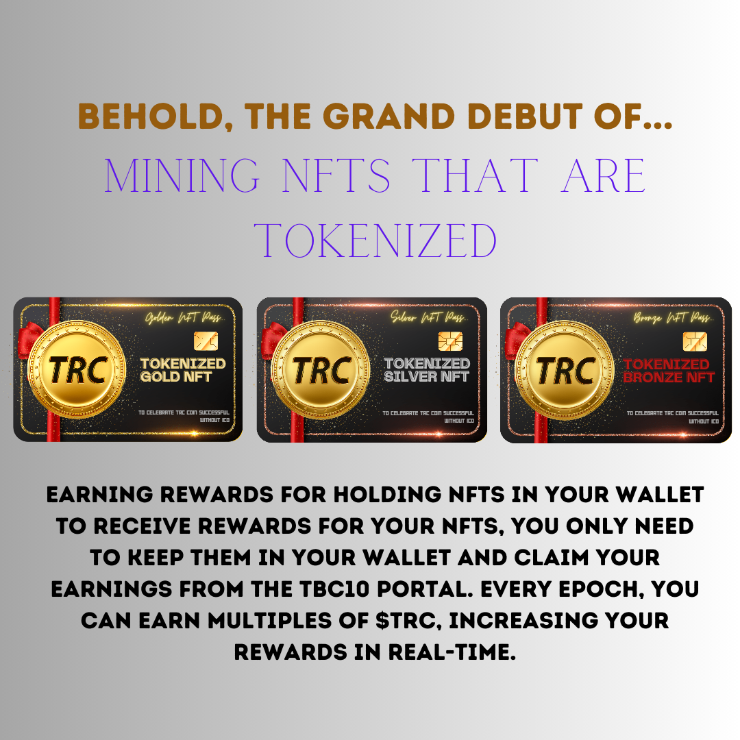 Unlocking the Future of Mining and Staking with Tokenized Mining NFTs | by  🌐 TBC Nexus: Reviving the Future of TBC 🌐 | Medium