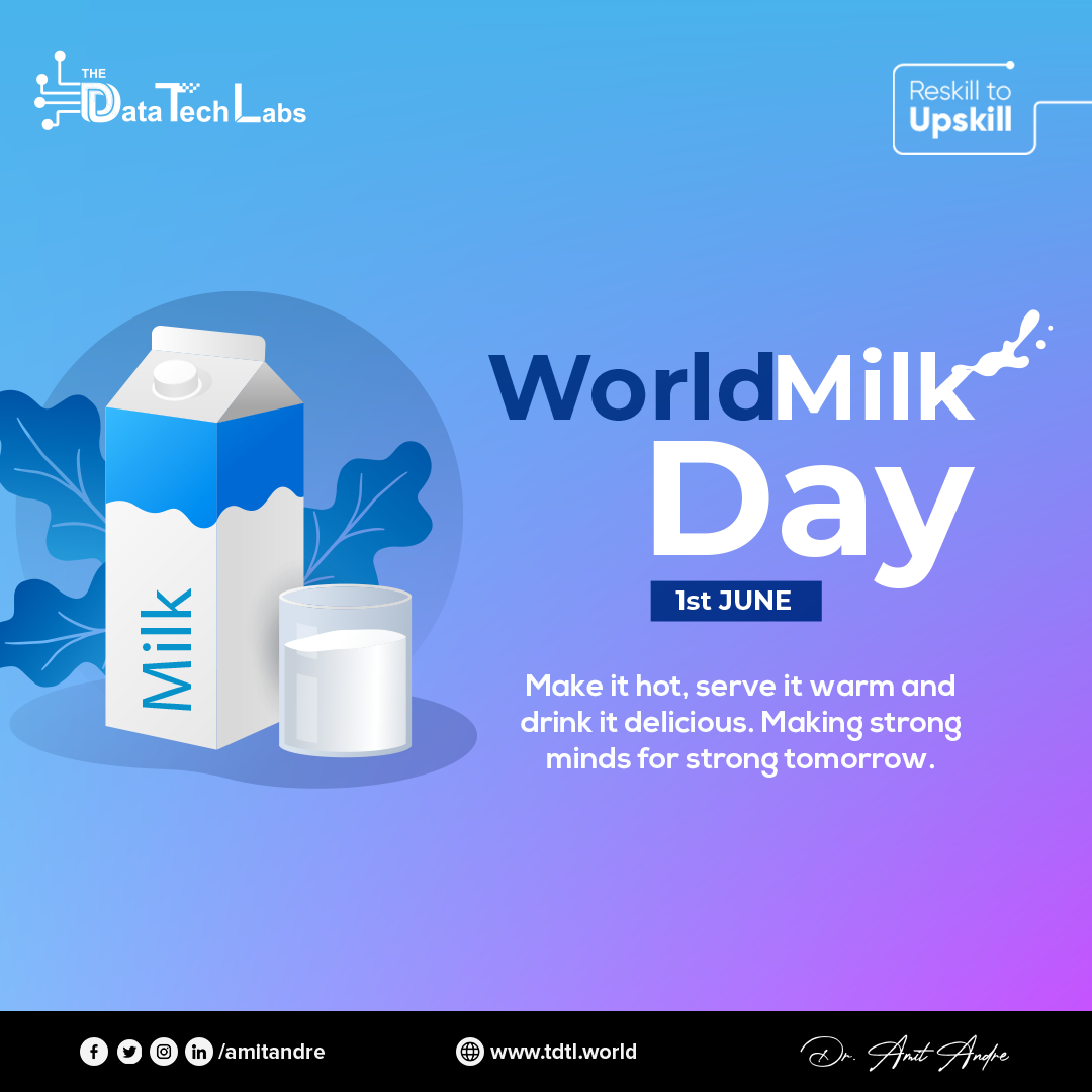 The sustainability of dairy products is at the core of these celebrations.