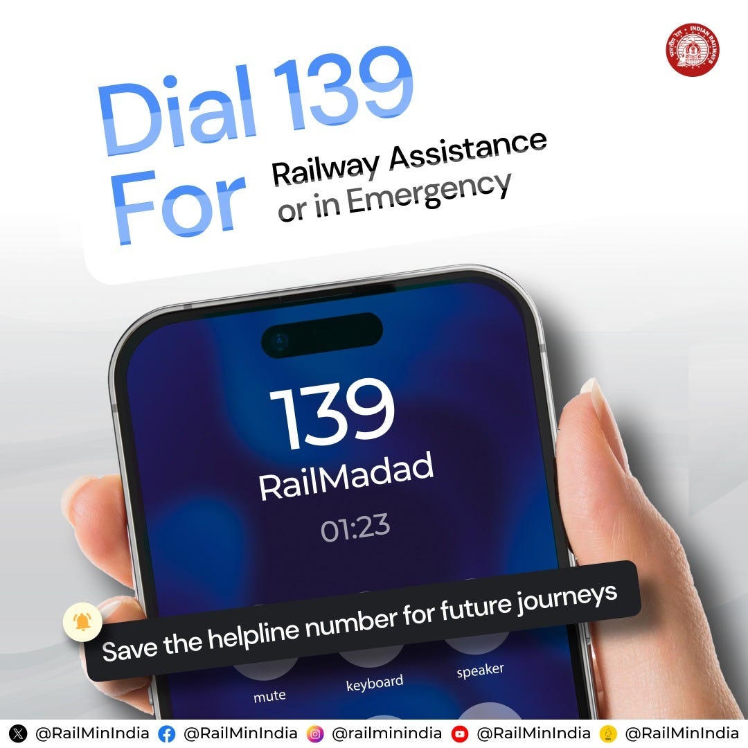 139: Indian Railways’ One-Stop Portal for Grievances | by Ministry of ...