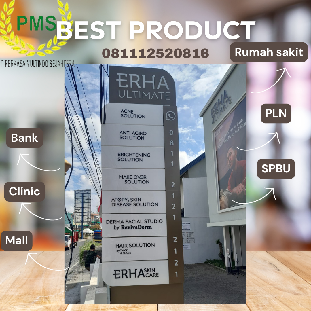Pembuatan totem rumah sakit siloam — Termurah 081112520816/081776006788
