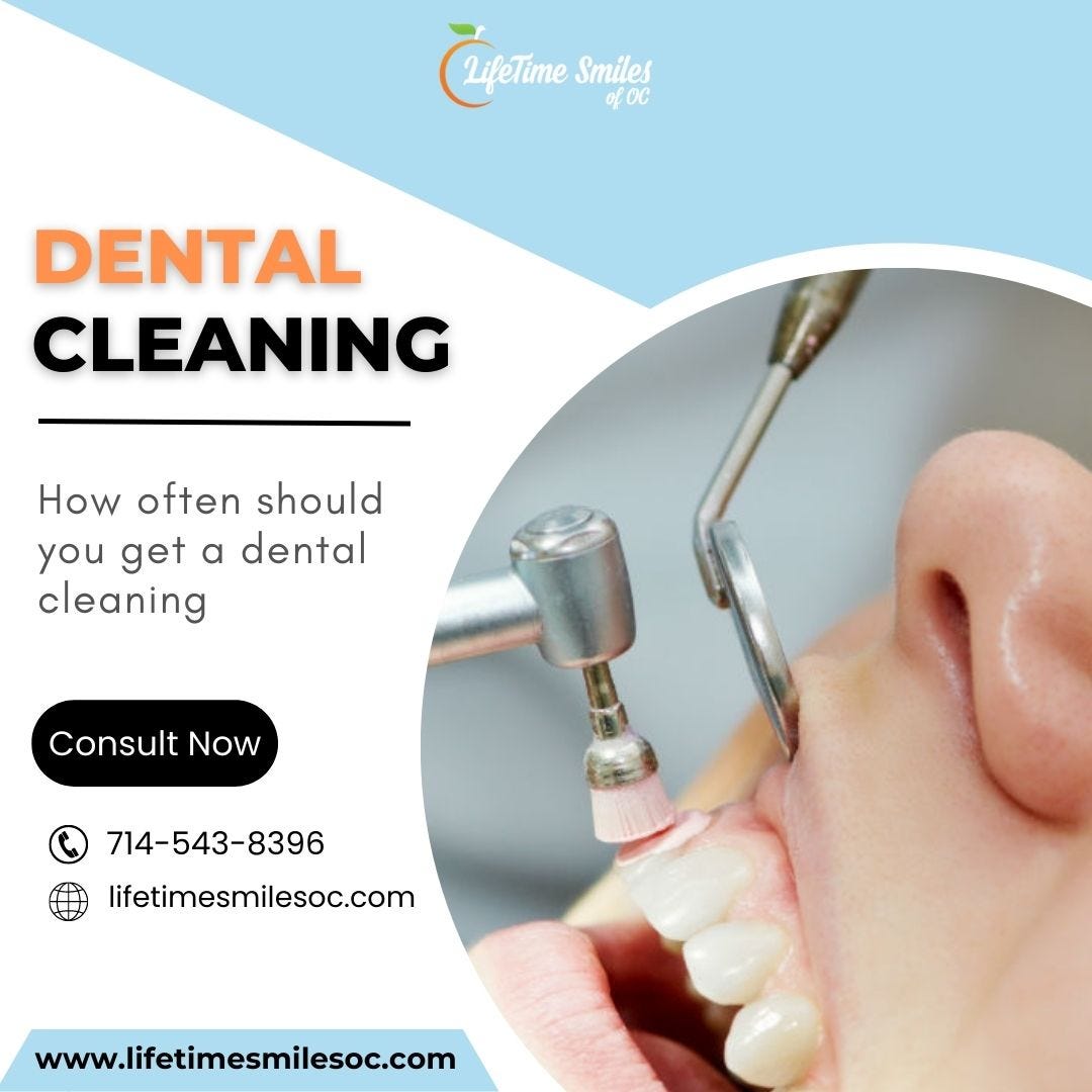 DENTAL CLEANING Life Time Smiles OC Medium