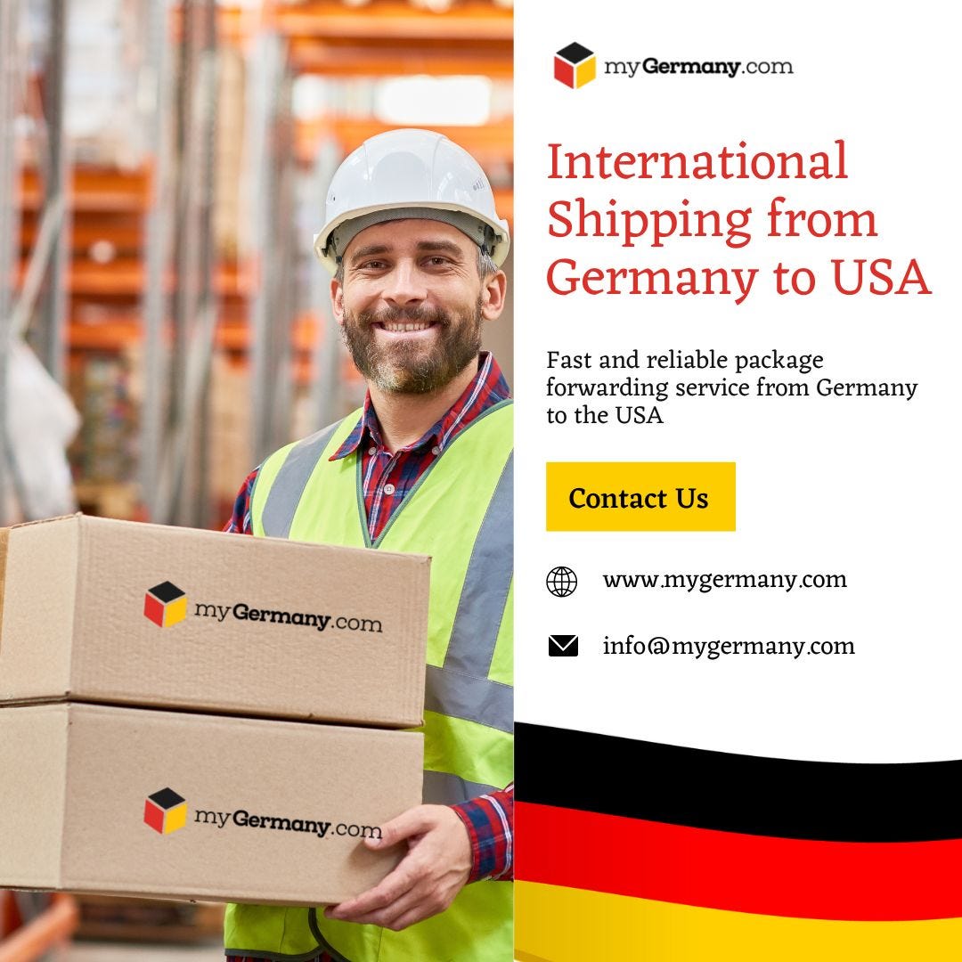International Shipping from Germany to USA myGermany Medium