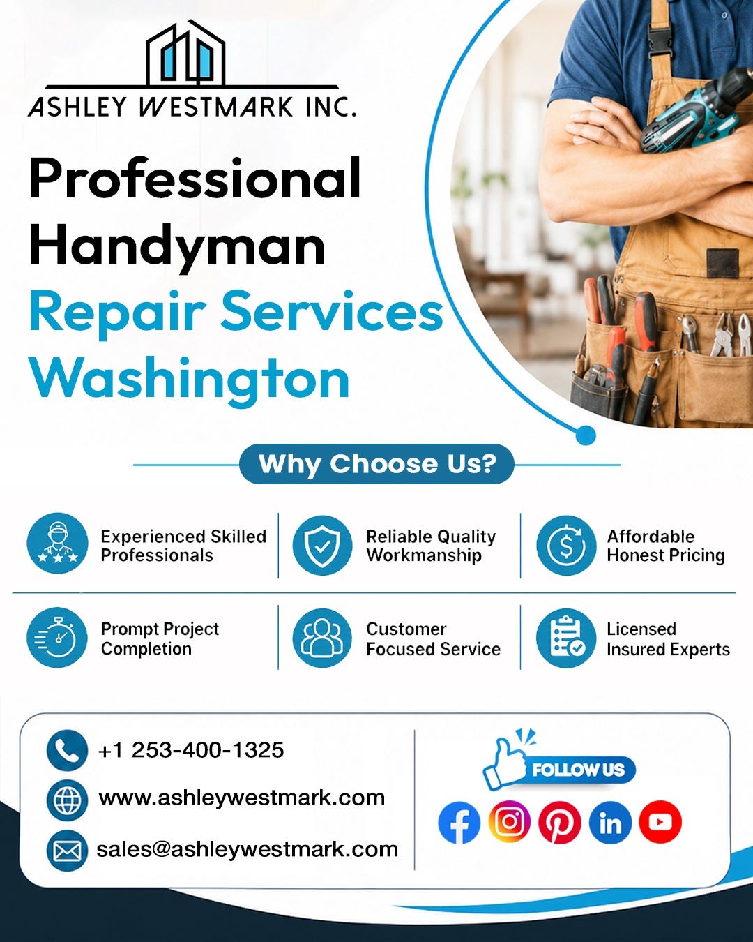 Reliable Handyman Repairs in Washington State