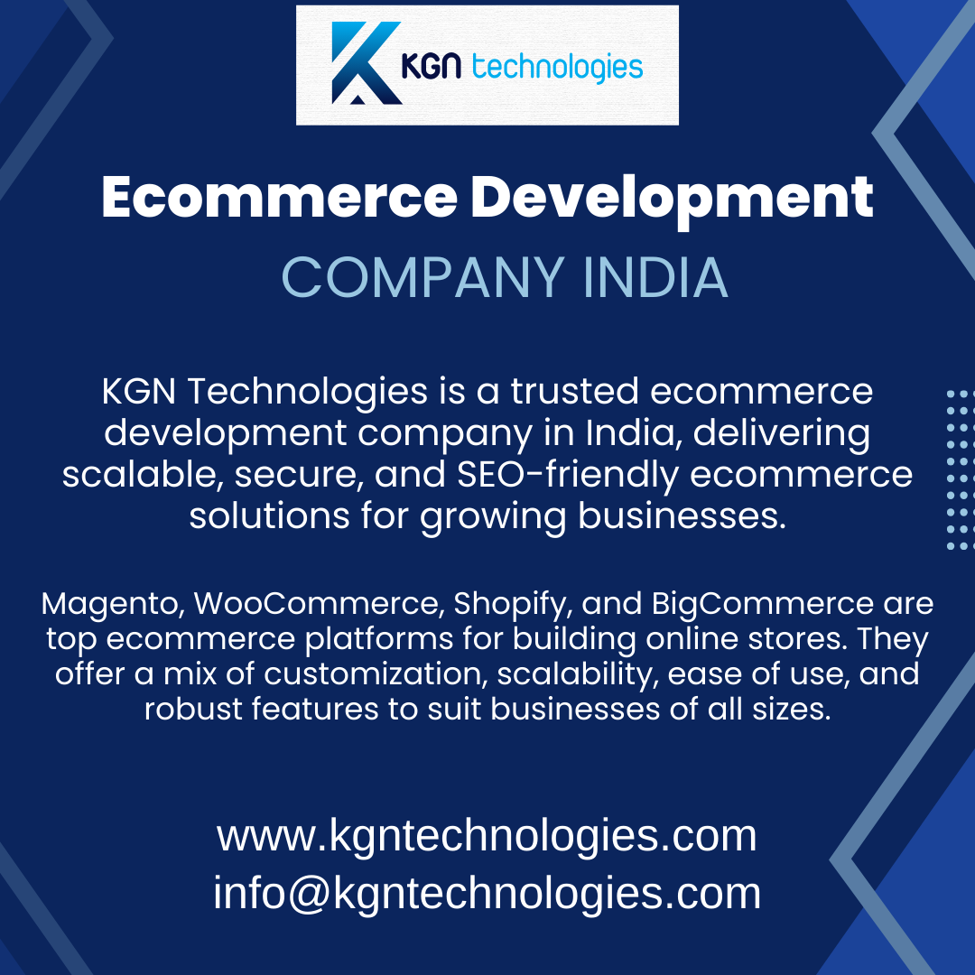 Ecommerce Development Company in India: A Complete Guide for 2026