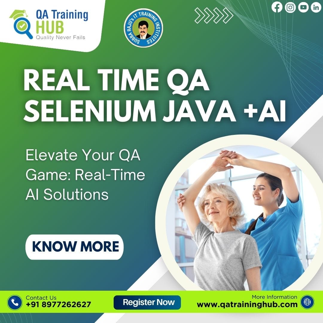 Qa with Selenium With Java. In the rapidly evolving world of… | by ...
