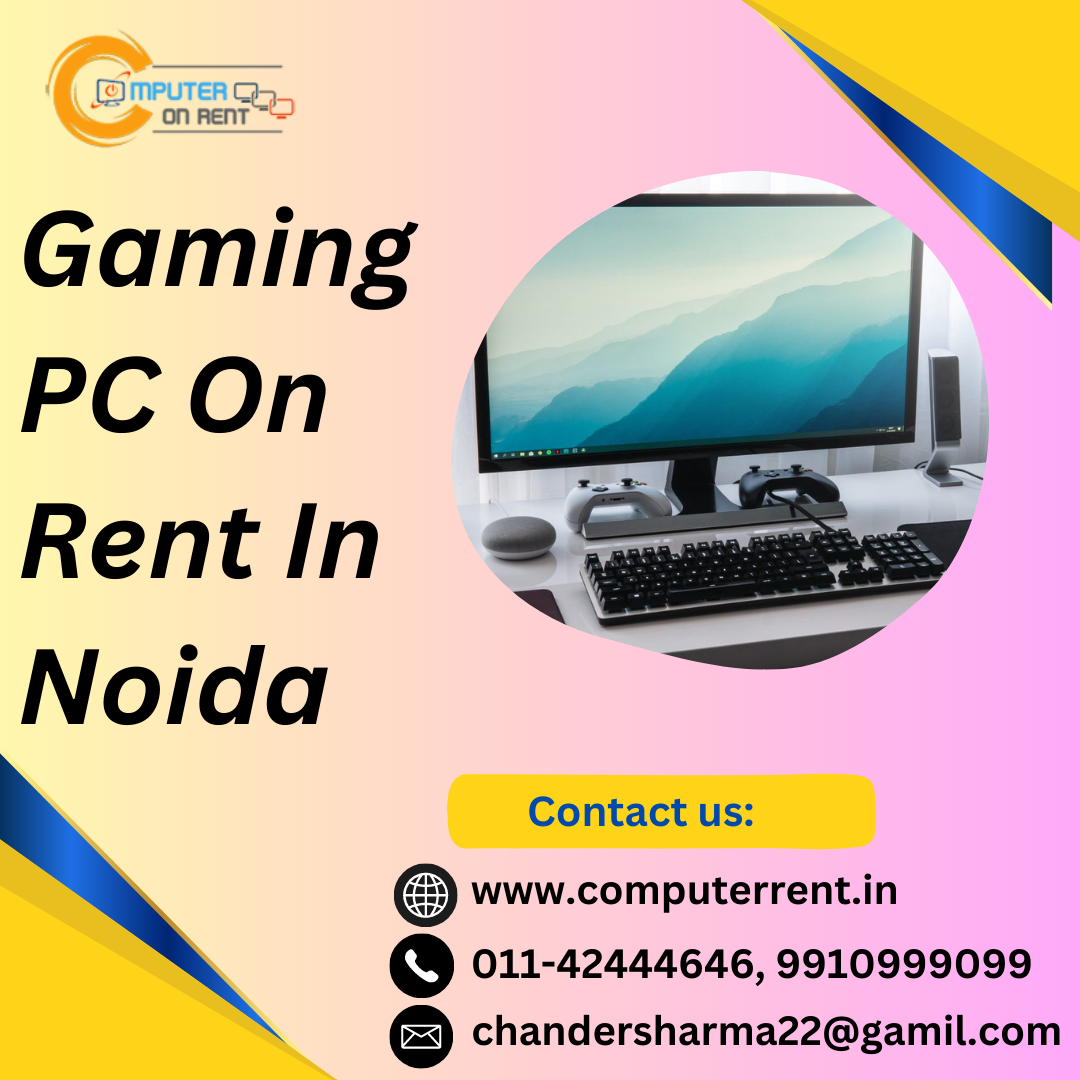 Gaming PC on rent in Noida - Computer on rent - Medium