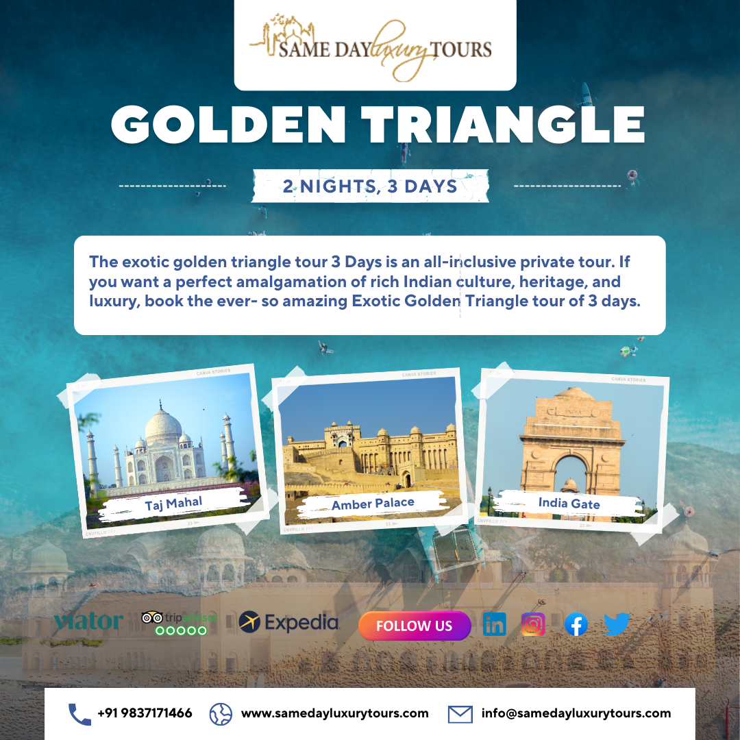 Golden Triangle 3 Days Tour. Discover the core of India’s rich… | by ...