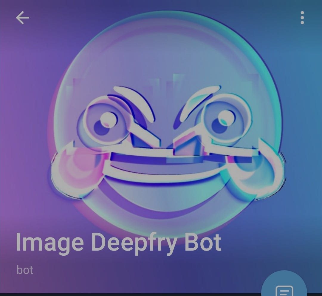 "Making Your Images Crispy and Delicious with image_deepfrybot!" by