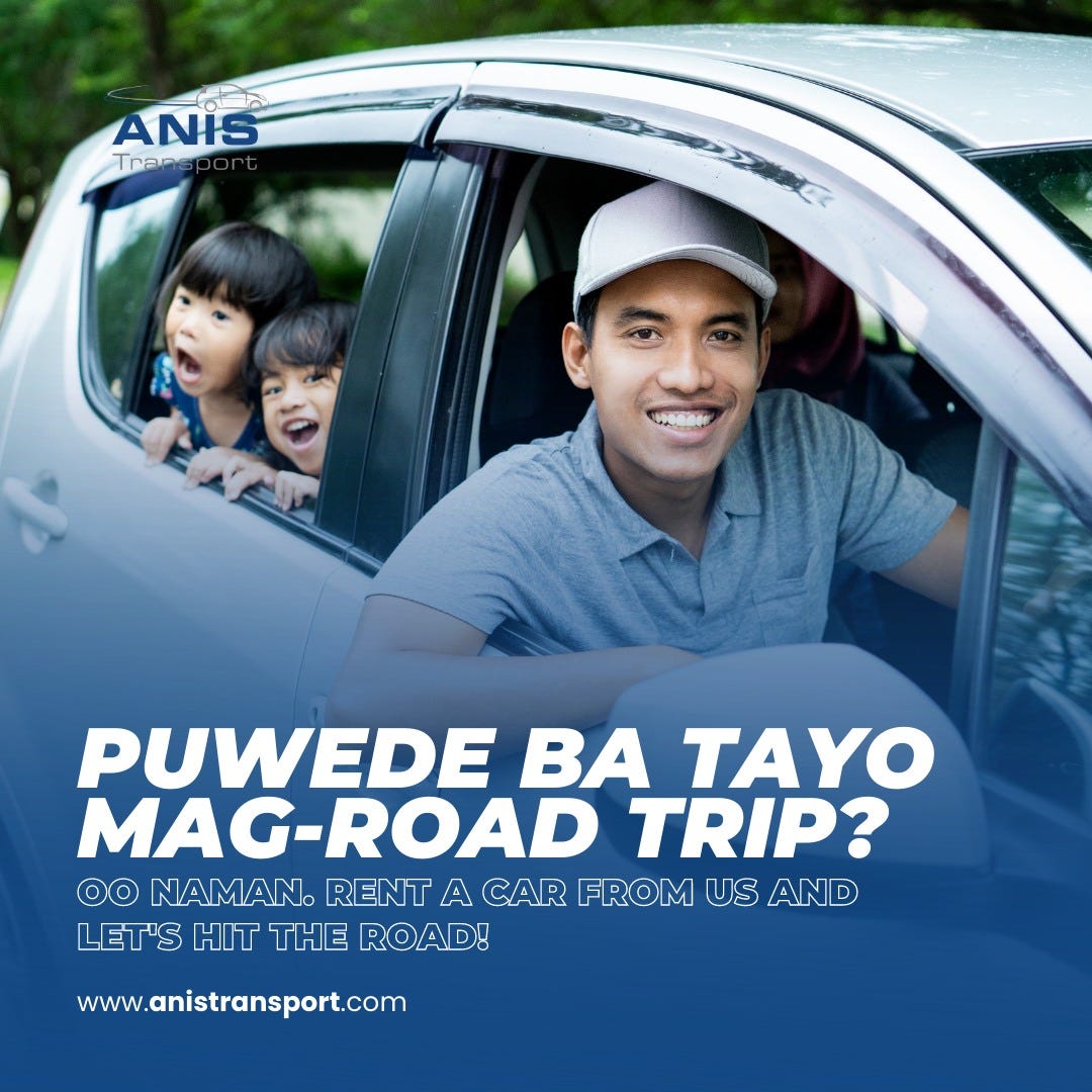 Exploring the Philippines with Anis Transport Car Rental Driver & Self