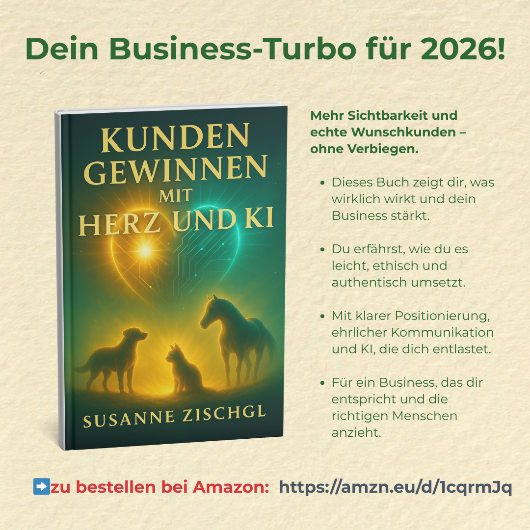 Kunden gewinnen mit Herz & KI — Von unsichtbar zu ausgebucht