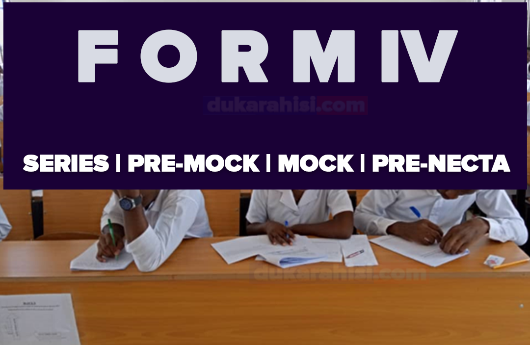 Form Four Examinations 2025 Mikoa Yote Mitihani Ya Kidato Cha Nne