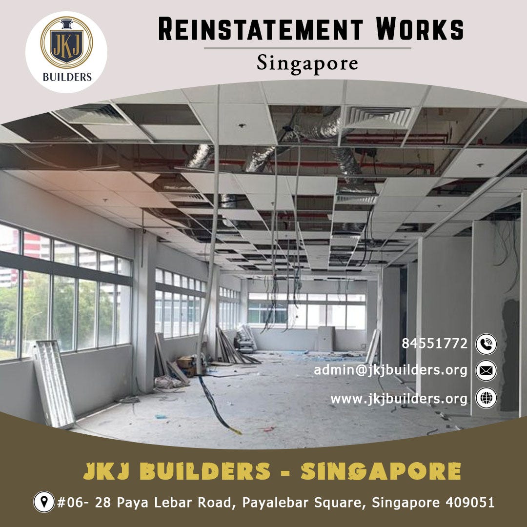 Need reliable reinstatement works in Singapore? 🏗️