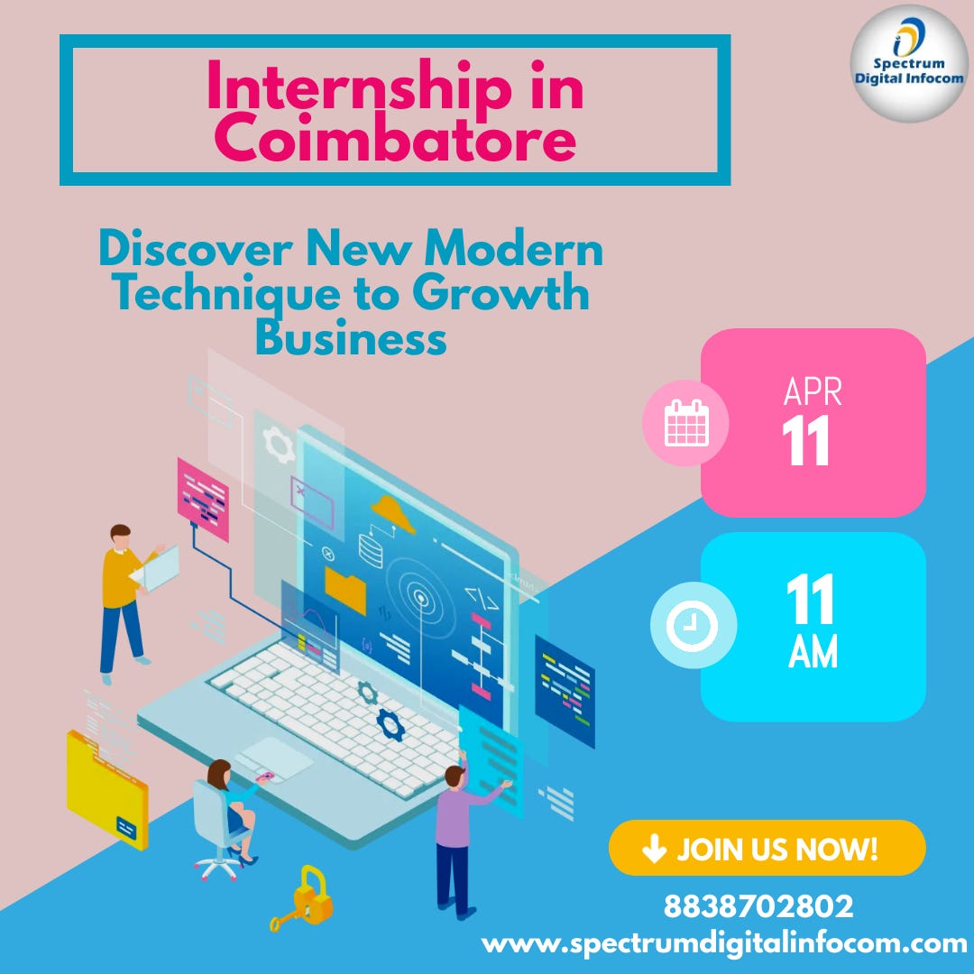 Internship in Coimbatore | by Rapayinfocom | Medium