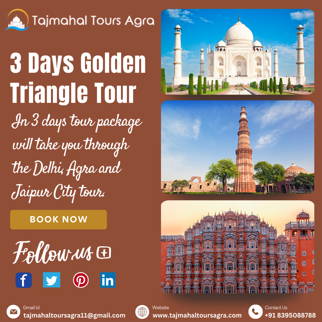 3 Days Golden Triangle Tour. Overview In 3 days tour package will… | by ...