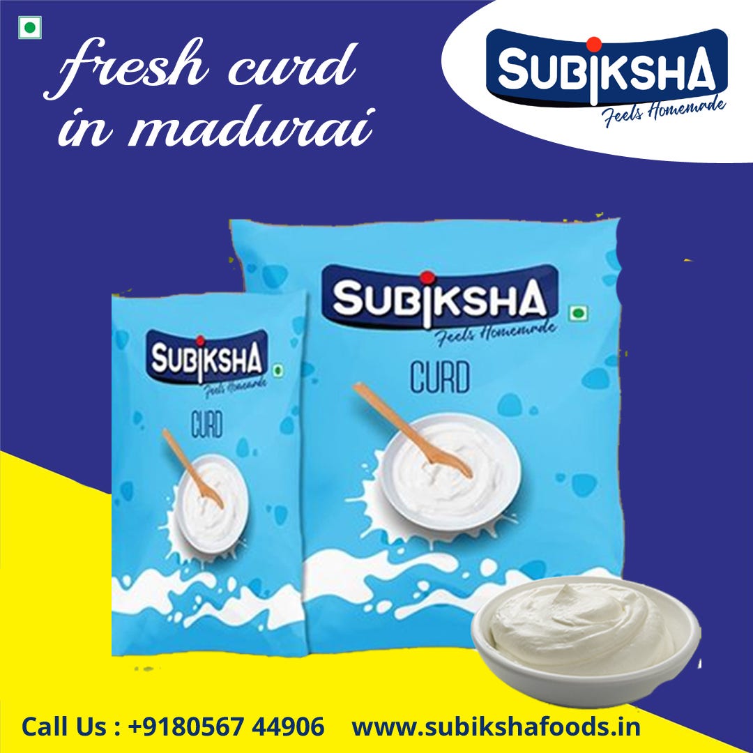 How Does Fresh Curd Make Your Skin Beautiful? by Subiksha Foods Jun