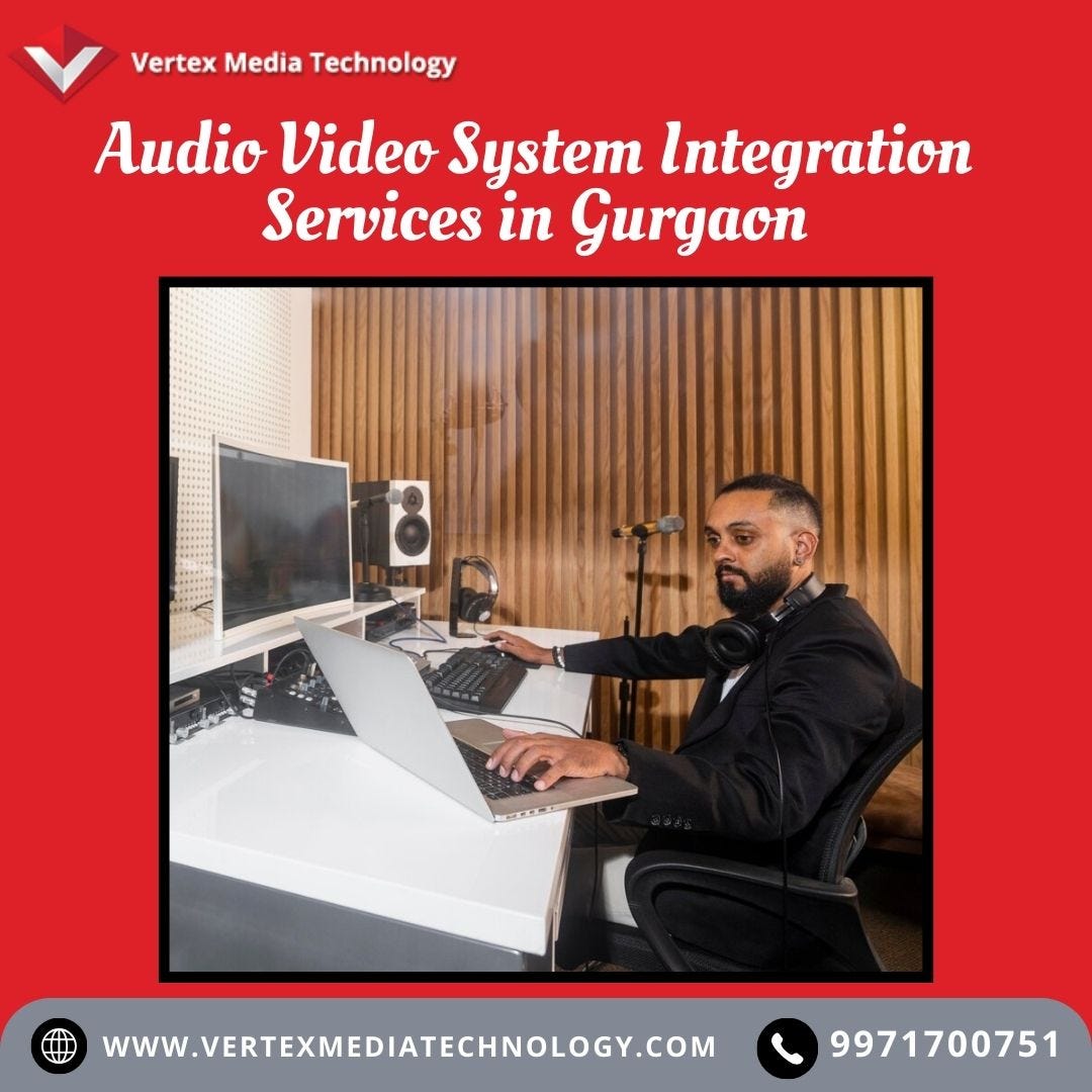 Audio Video System Integration Services in Gurgaon VERTEX MEDIA TECHNOLOGY Medium