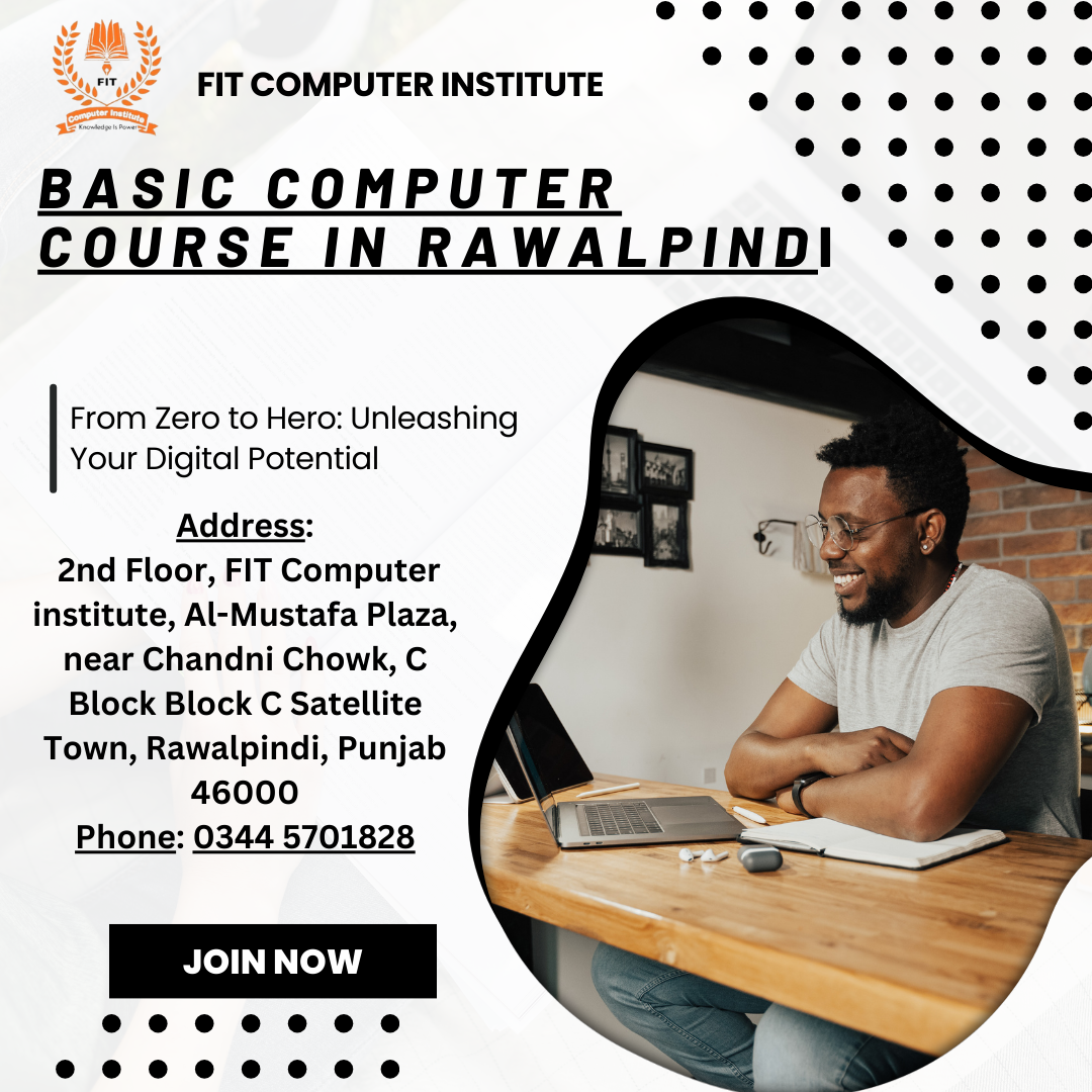 Basic Computer Course In Rawalpindi , Islamabad | by FIT Computer ...