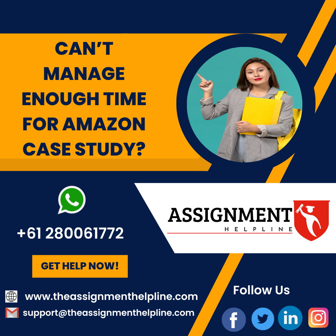 Amazon Case Study Help The Assignment Helpline Medium