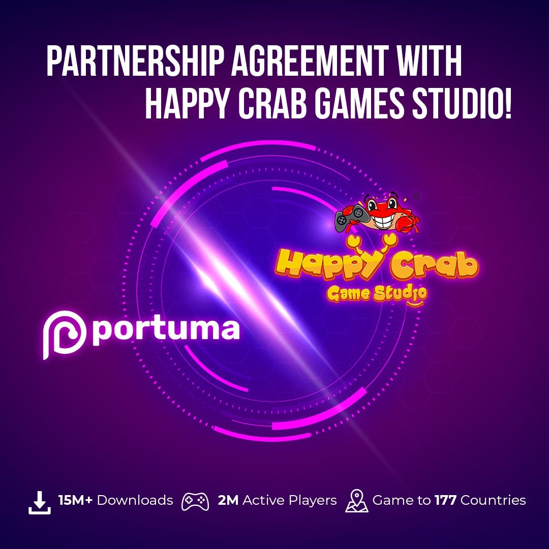 We Made an Agreement with Happy Crab Game Studio! by PORTUMA Medium