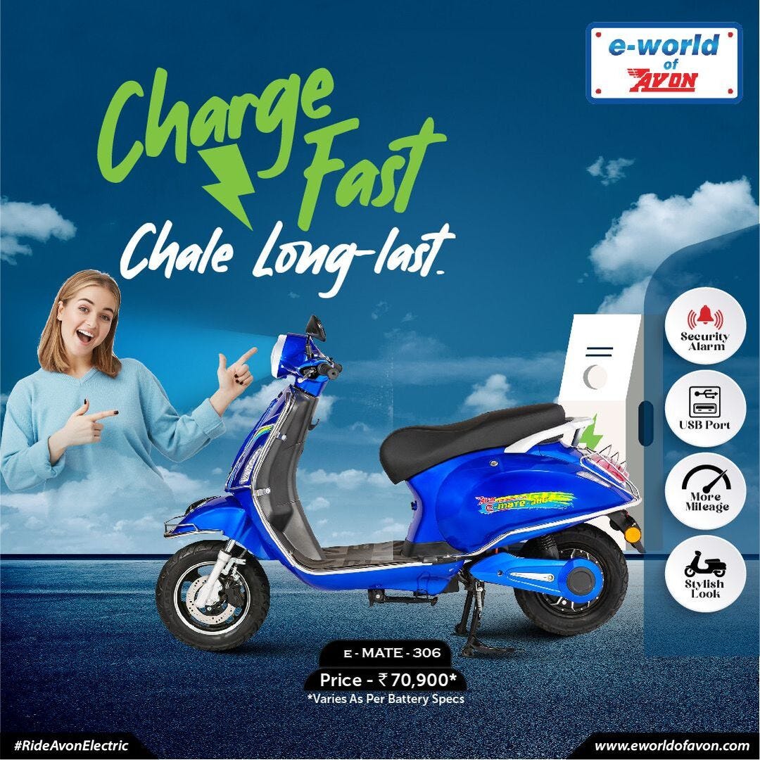 avon electric scooter in ludhiana