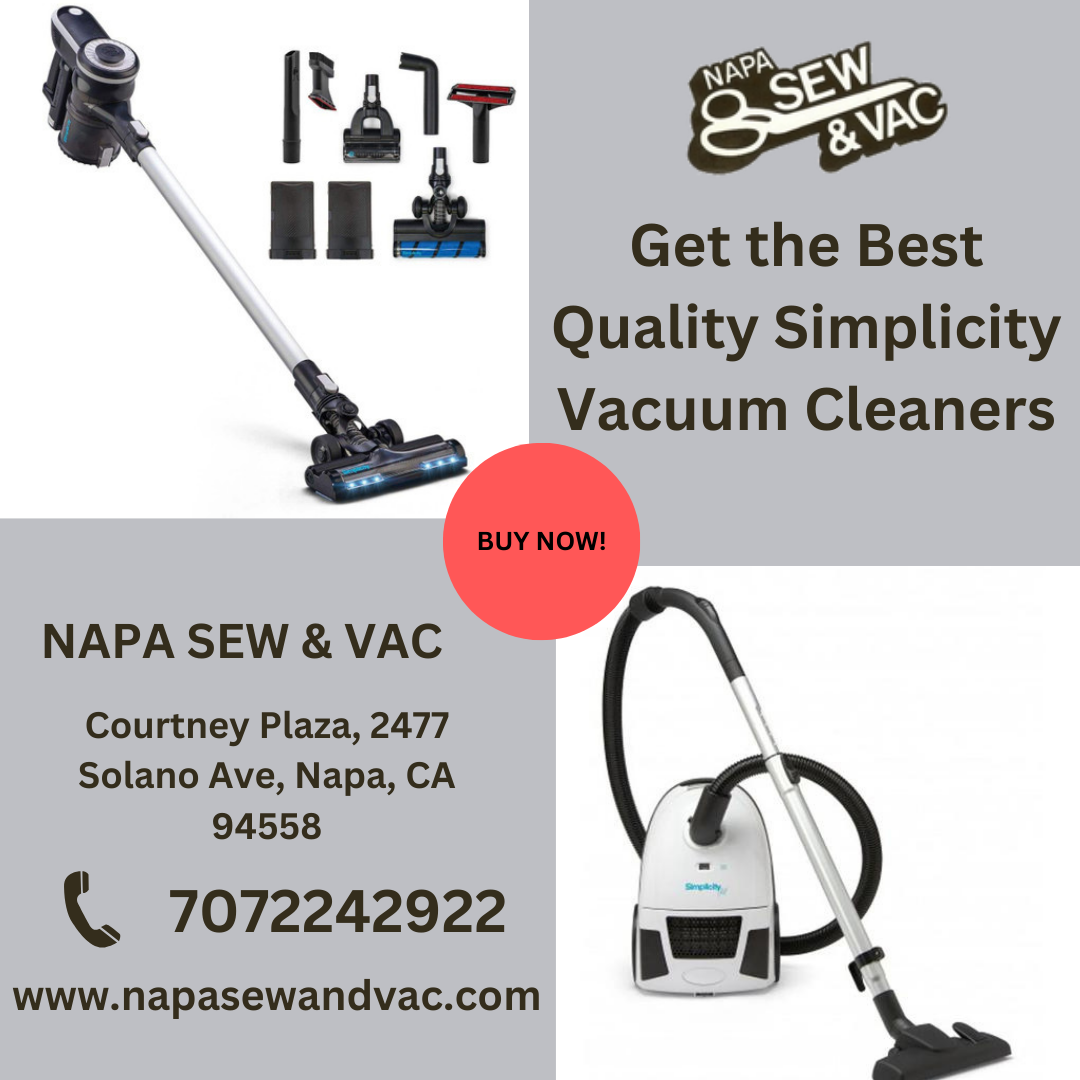 Get the Best Quality Simplicity Vacuum Cleaners NAPA SEW & VAC Medium