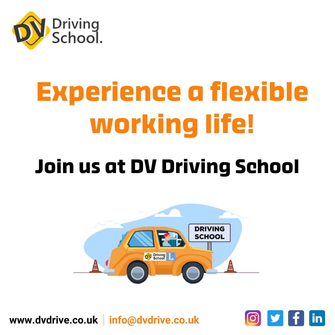 Join DV Driving School as an Instructor! - DV Driving School - Medium