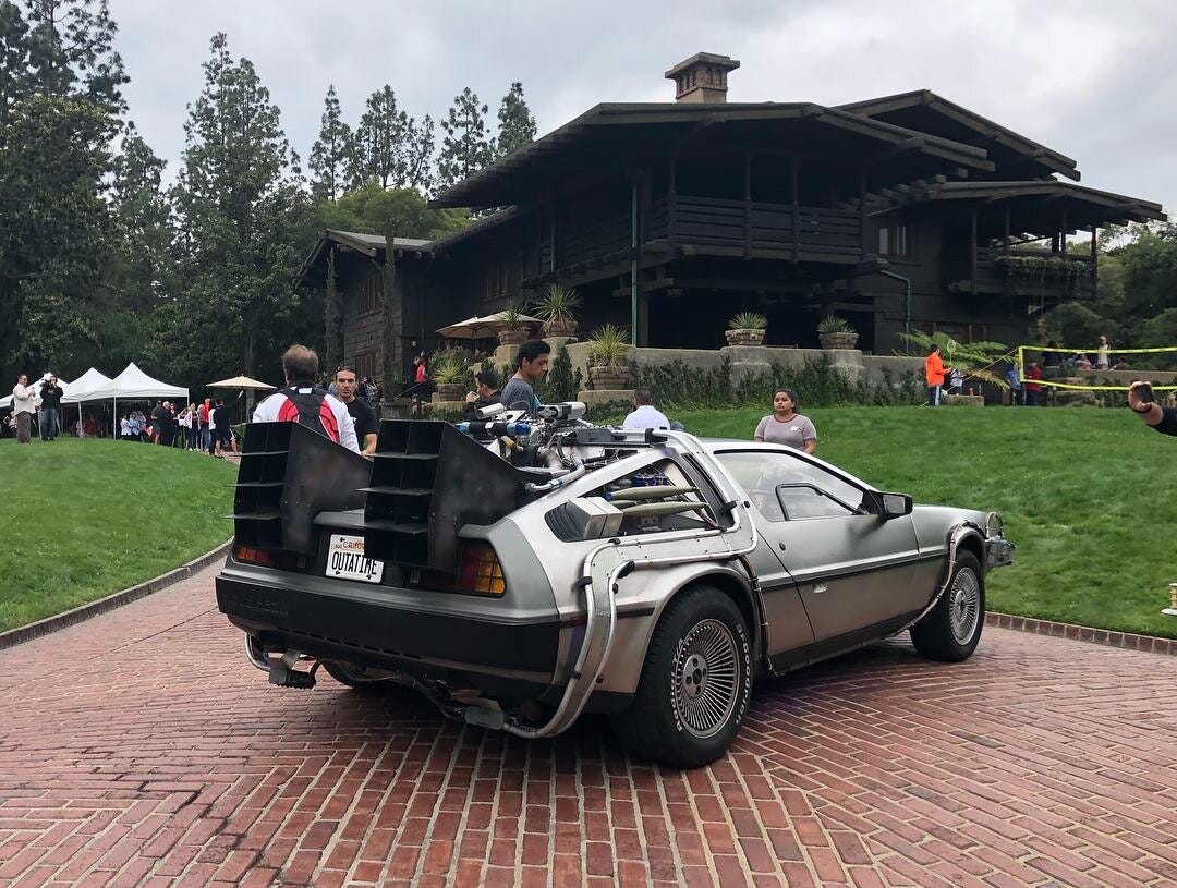 Visit Doc Browns House from Back to the Future in a Delorean Time
