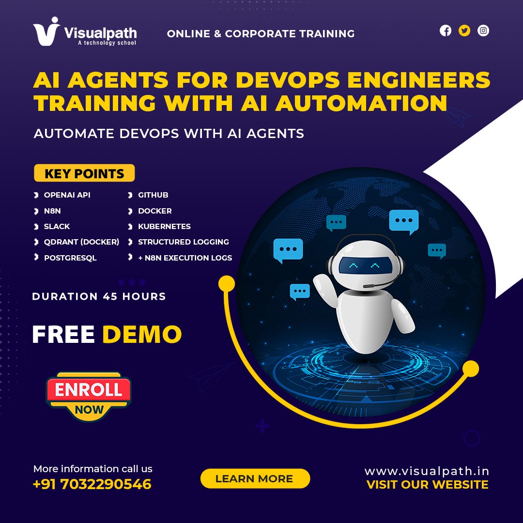 Master AI Agents for DevOps Engineers Training | Visualpath