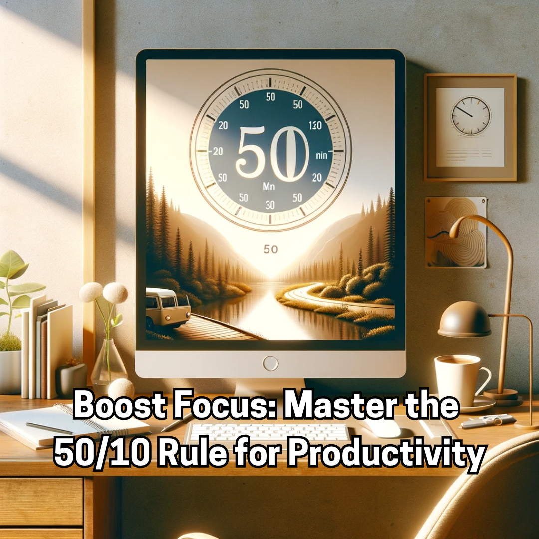 Boost Focus Master the 50/10 Rule for Productivity Long. Sweet