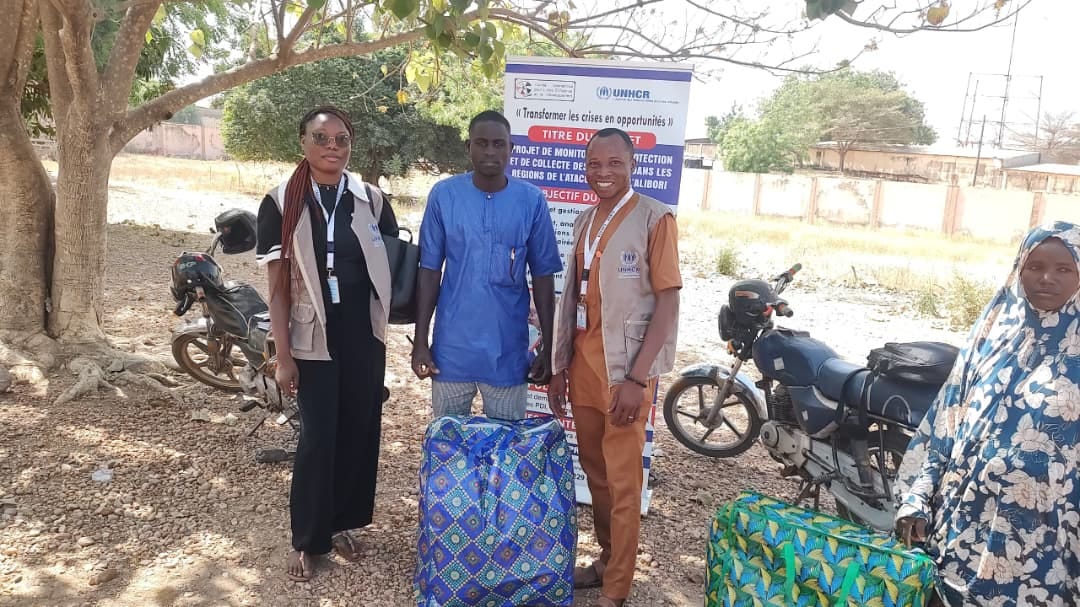 CIAUD BÉNIN — Remise de kits NFI aux bénéficiaires — Assistance directe aux cas de protection