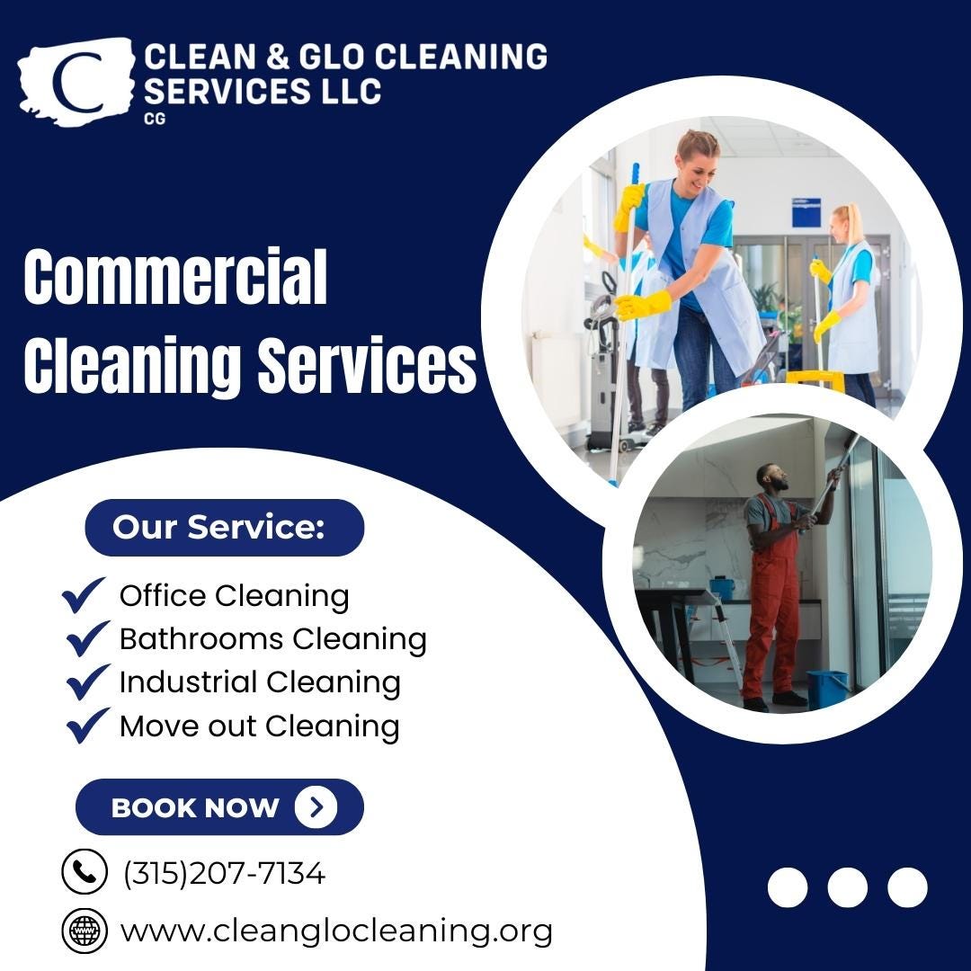 Commercial Cleaning Services in Syracuse - Clean & Glo Cleaning Services -  Medium