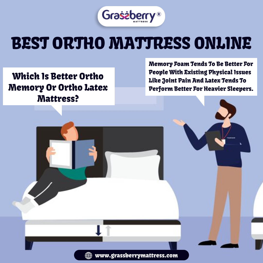 Which is Better: Ortho Memory or Ortho Latex Mattress? | by  Grassberrymattresskarur | Jun, 2023 | Medium