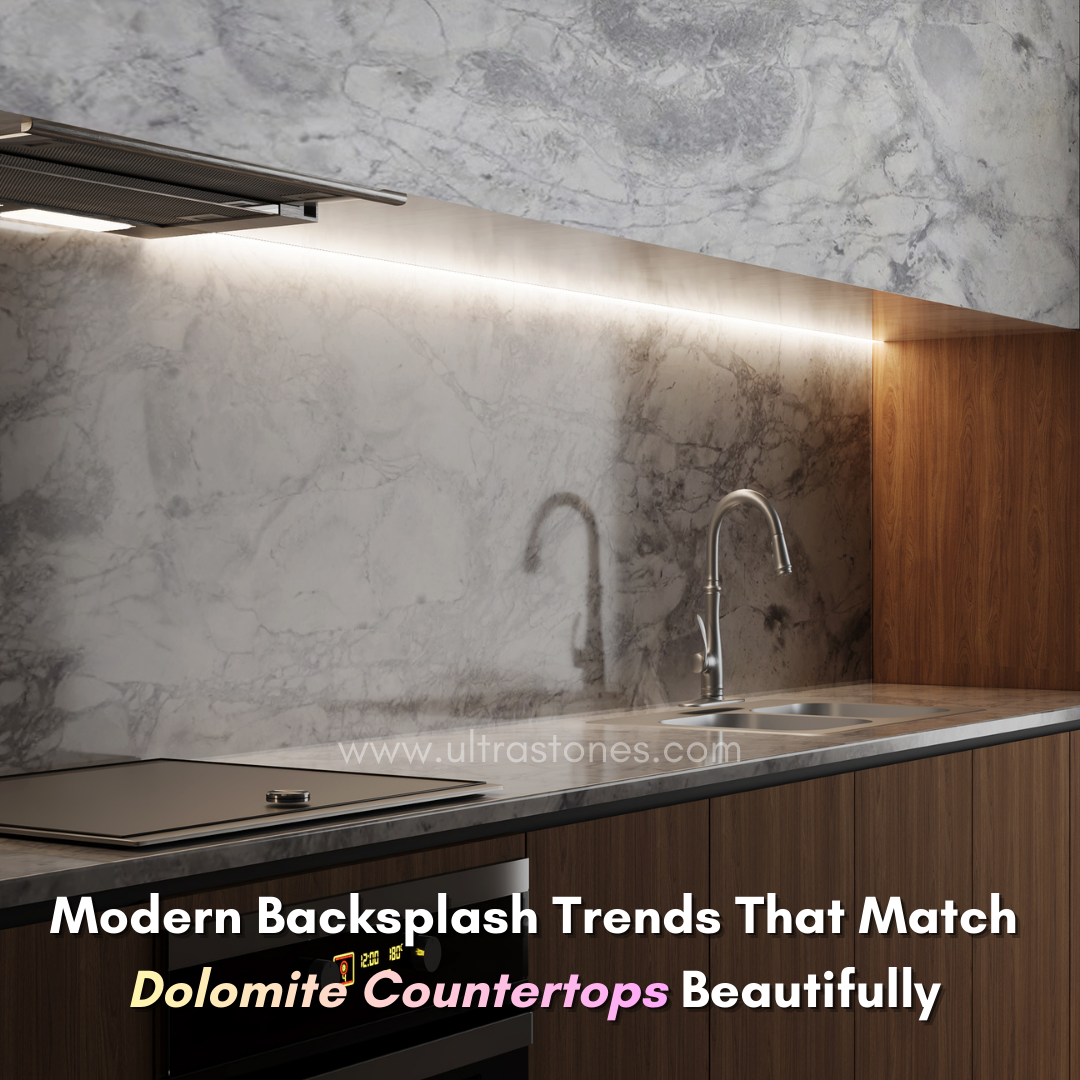 Modern Backsplash Trends That Match Dolomite Countertops Beautifully