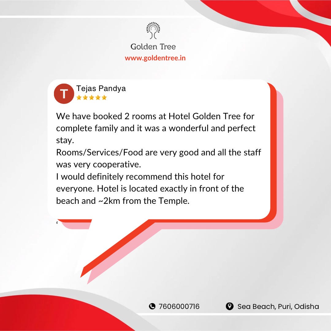 Escape To Hotels In Puri On Beach Awaits: Experience At Hotel Golden 