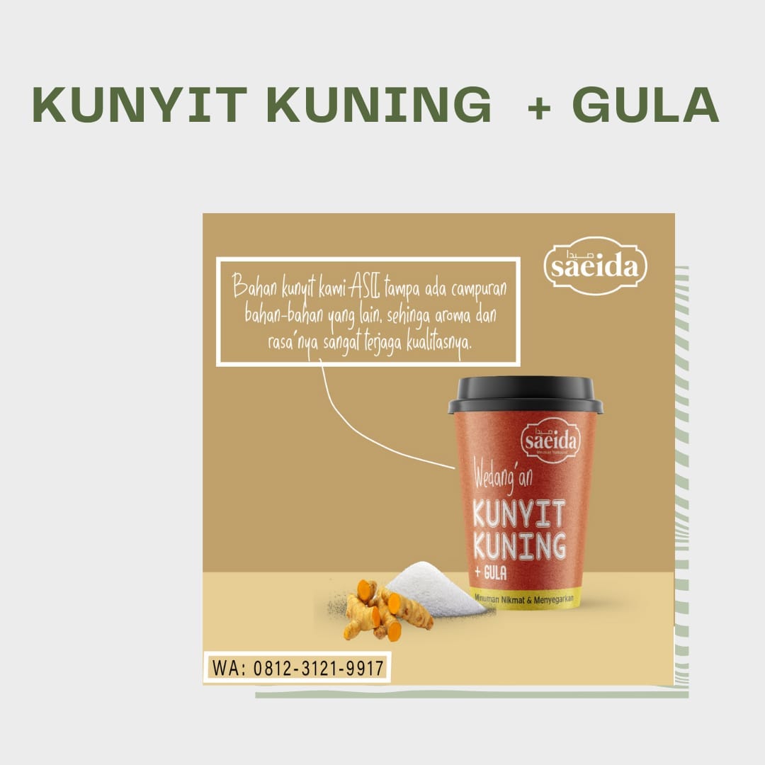 Minuman Kunyit Manis Asam, Minuman Kunyit Alami, Minuman Dari Kunyit