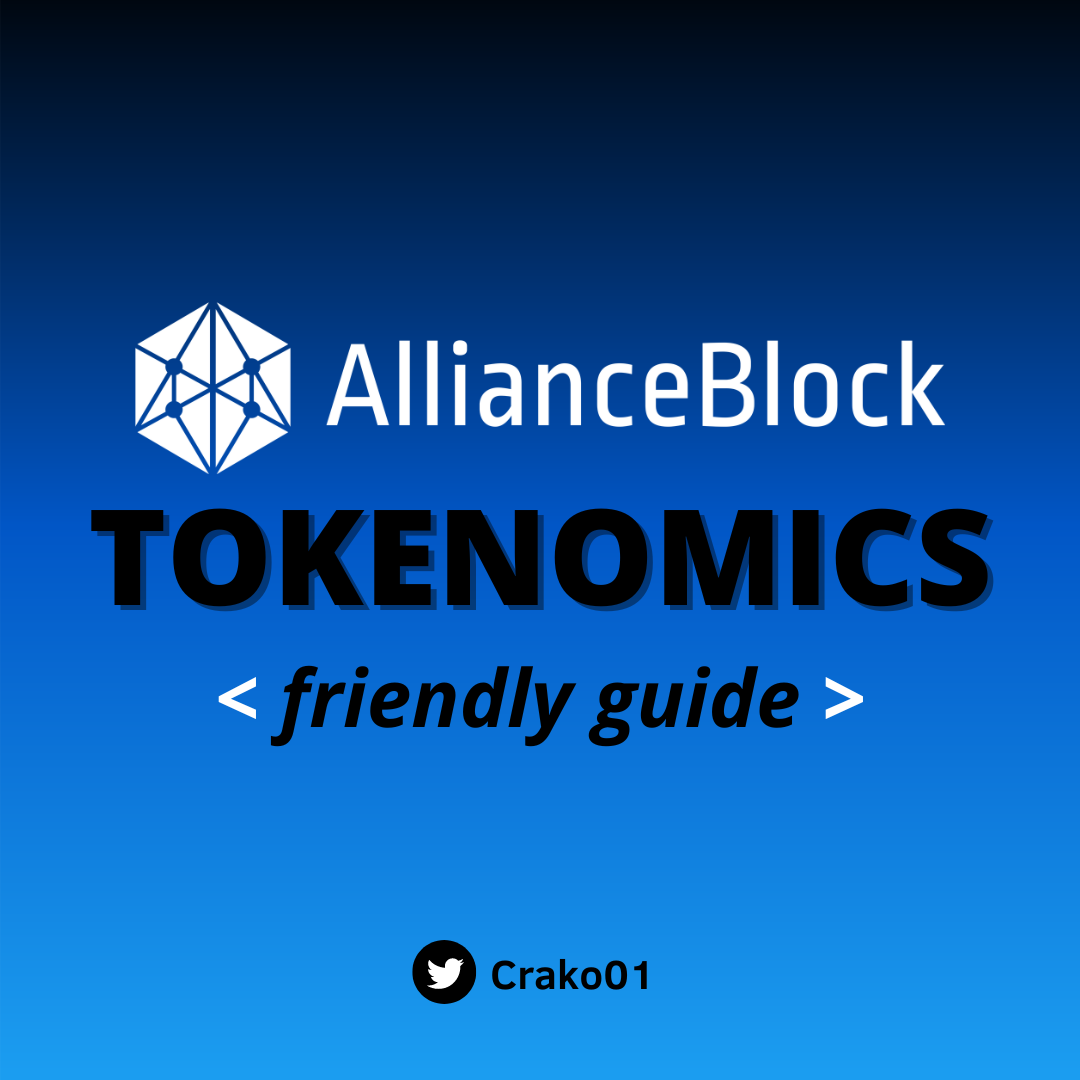 AllianceBlock tokenomics explained in a friendly way | by CRAKO | Medium
