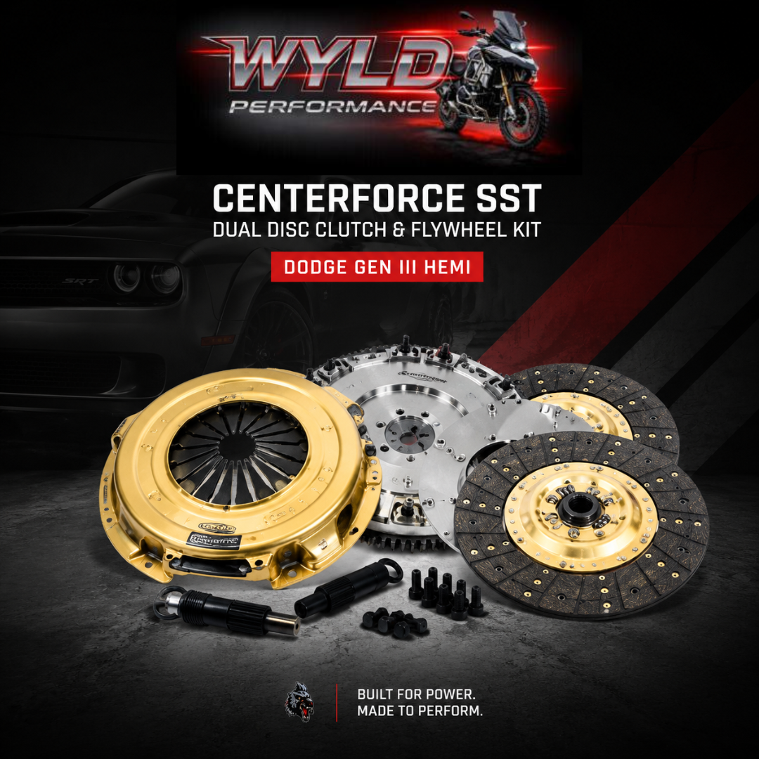 Upgrade Your Dodge Gen III HEMI with the Centerforce SST Dual Disc Clutch & Flywheel Kit