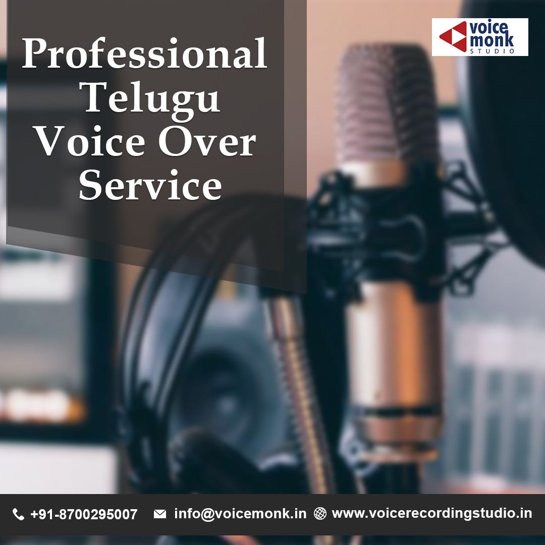 Telugu Voice Over Artists  Telugu Voice Over Service - Voiceoverservices - Medium