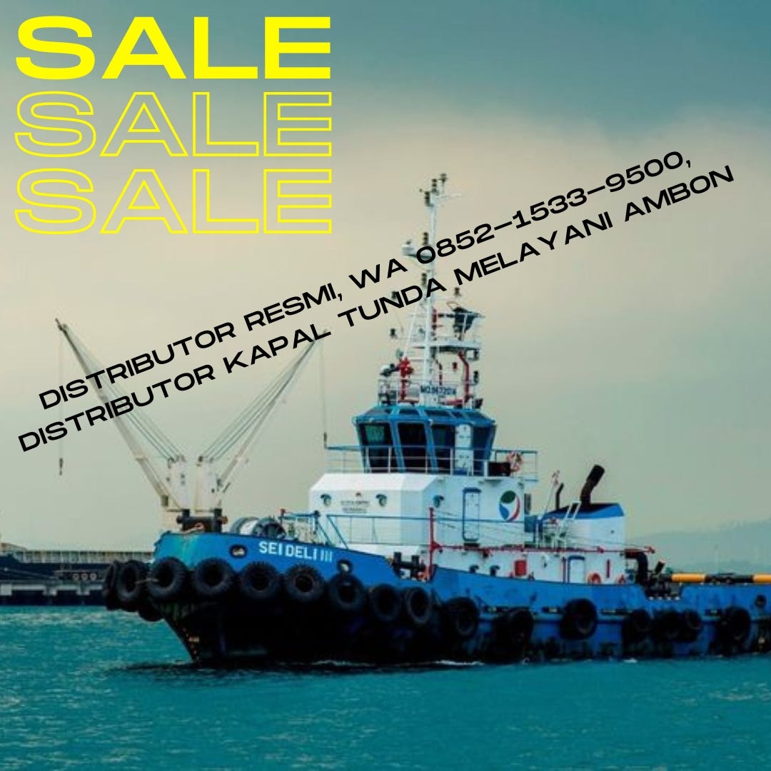 DISTRIBUTOR RESMI, WA 0852–1533–9500, Distributor Kapal Tunda Melayani ...